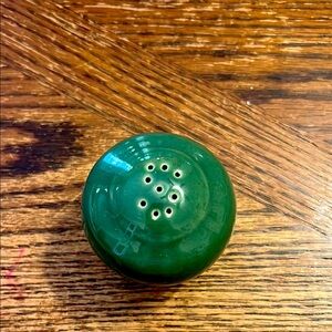 Green Ceramic Salt Shaker